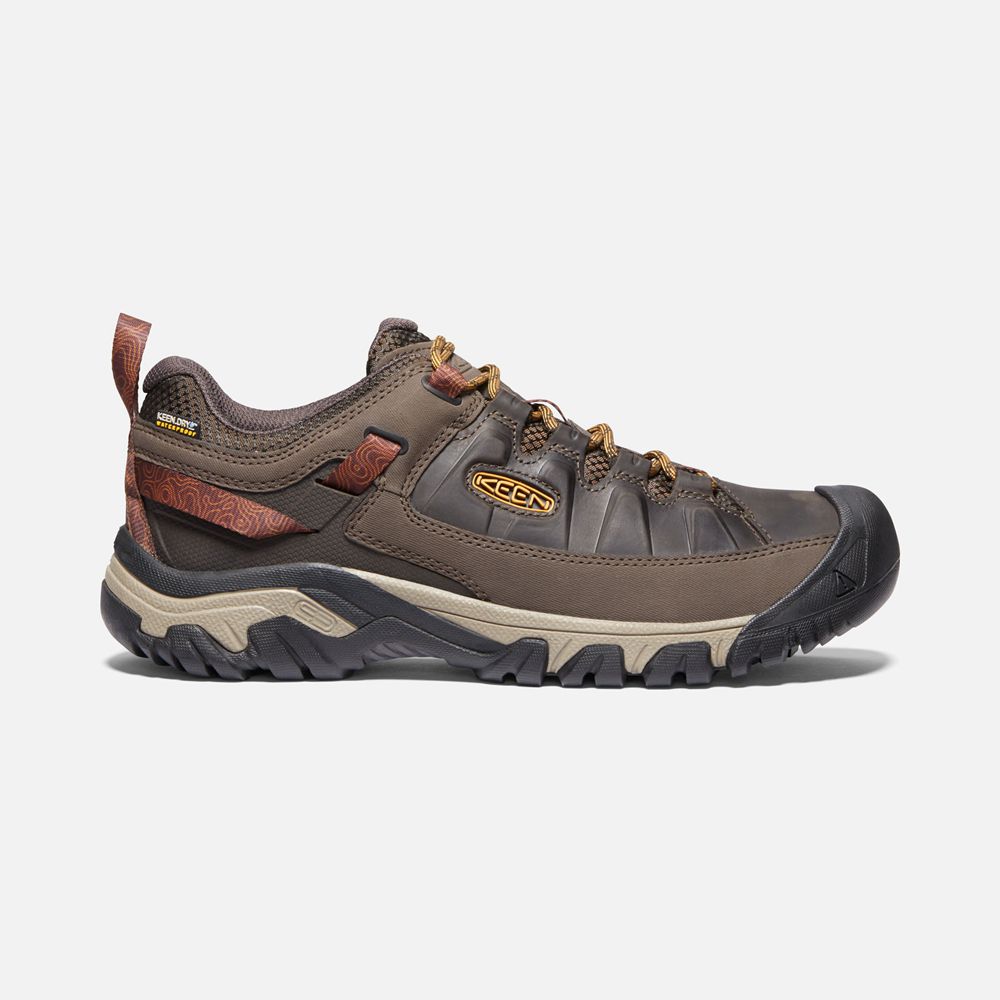 Chaussure de Randonnée Keen Homme Marron/Orange | Targhee Iii Waterproof | EJYVG-0823